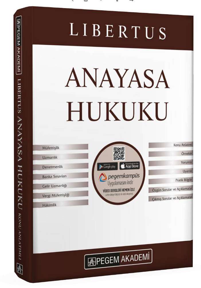 Pegem Akademi 2020 KPSS A Grubu Libertus Anayasa Hukuku Video Destekli Konu Anlatımı