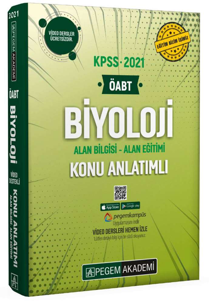 2022 KPSS ÖABT Biyoloji Konu Anlatımlı
