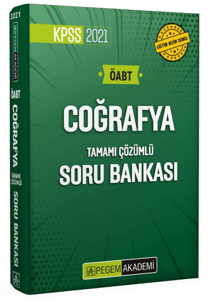 2022 KPSS ÖABT Coğrafya Tamamı Çözümlü Soru Bankası