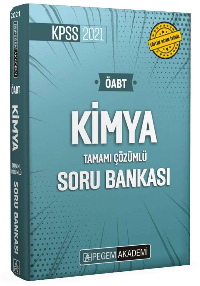 2021 KPSS ÖABT Kimya Tamamı Çözümlü Soru Bankası