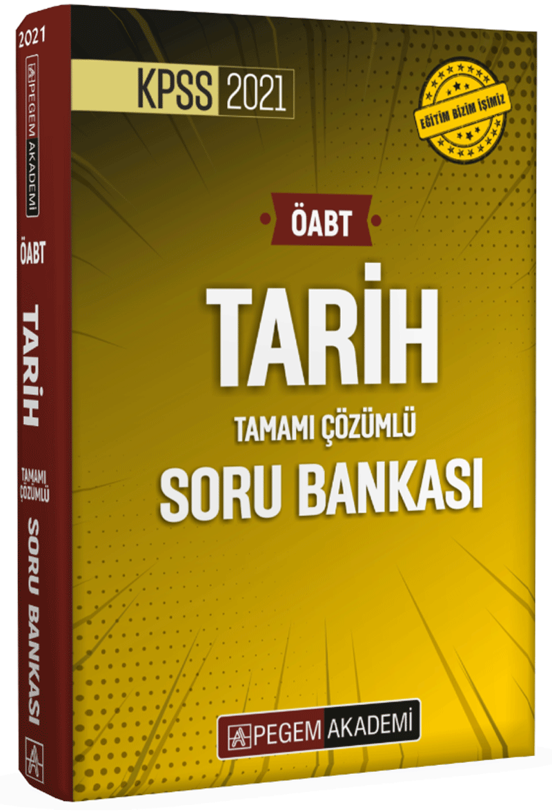 2021 KPSS ÖABT Tarih Tamamı Çözümlü Soru Bankası