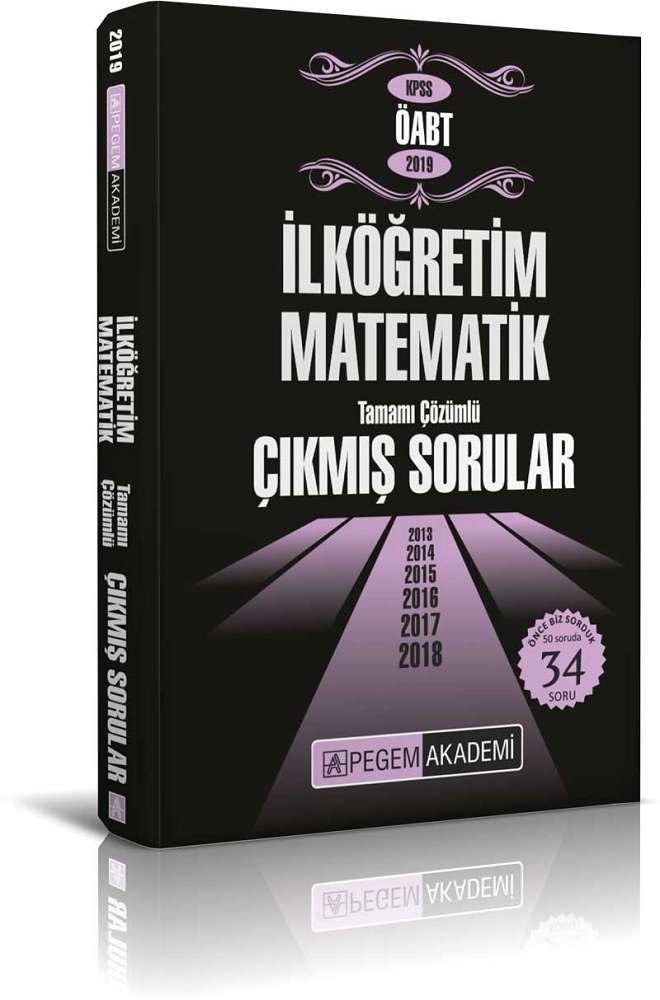 2019 KPSS ÖABT İlköğretim Matematik Tamamı Çözümlü Çıkmış Sorular