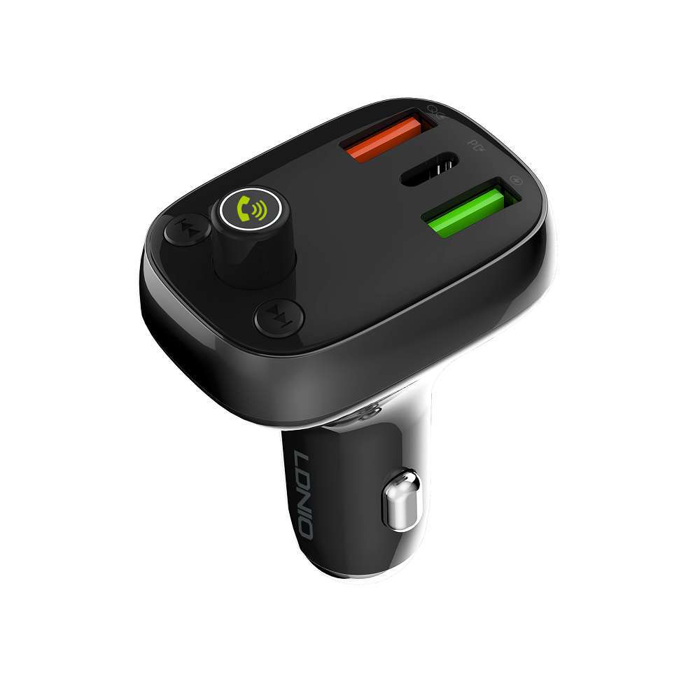 Ldnıo Fm Transmıtter Car Charger C704Q Type C